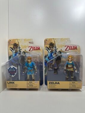 The Legend of Zelda - Link w/ Master Sword & Hylian  Shield - BNIB 🗡️🛡️